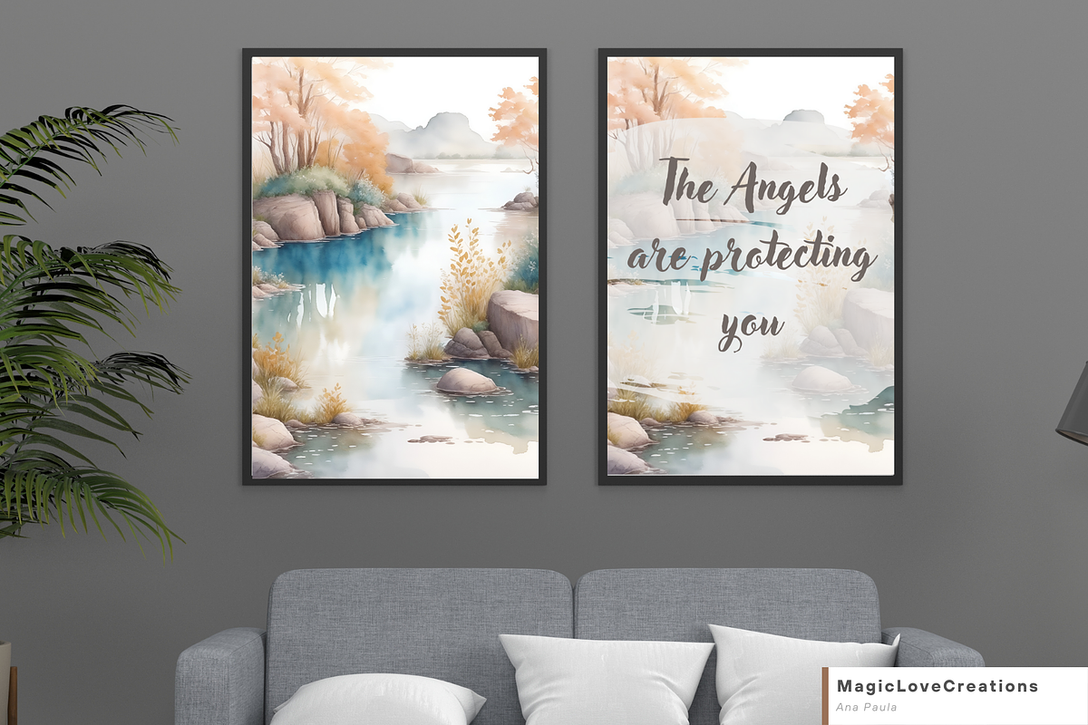 Spiritual Positive Quote Print Wall, a Poster Template by MagicLove Creations (Photo 2 of 10)