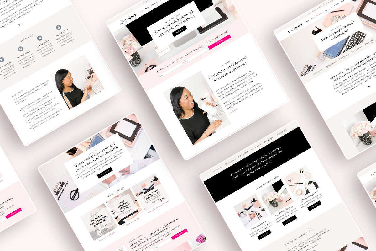ChicServe Elementor WordPress Theme, a WordPress Template by Bluchic (Photo 3 of 6)