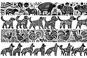 Vintage Animals and Pets Folk Art, a Decorative Illustration by devastd (Thumbnail 9 of 29)