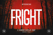 Fright Horror Display Font