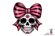 10 PNG Gothic Skull Girl PNG Clipart, an Illustration by Clipart Bloom (Thumbnail 6 of 11)