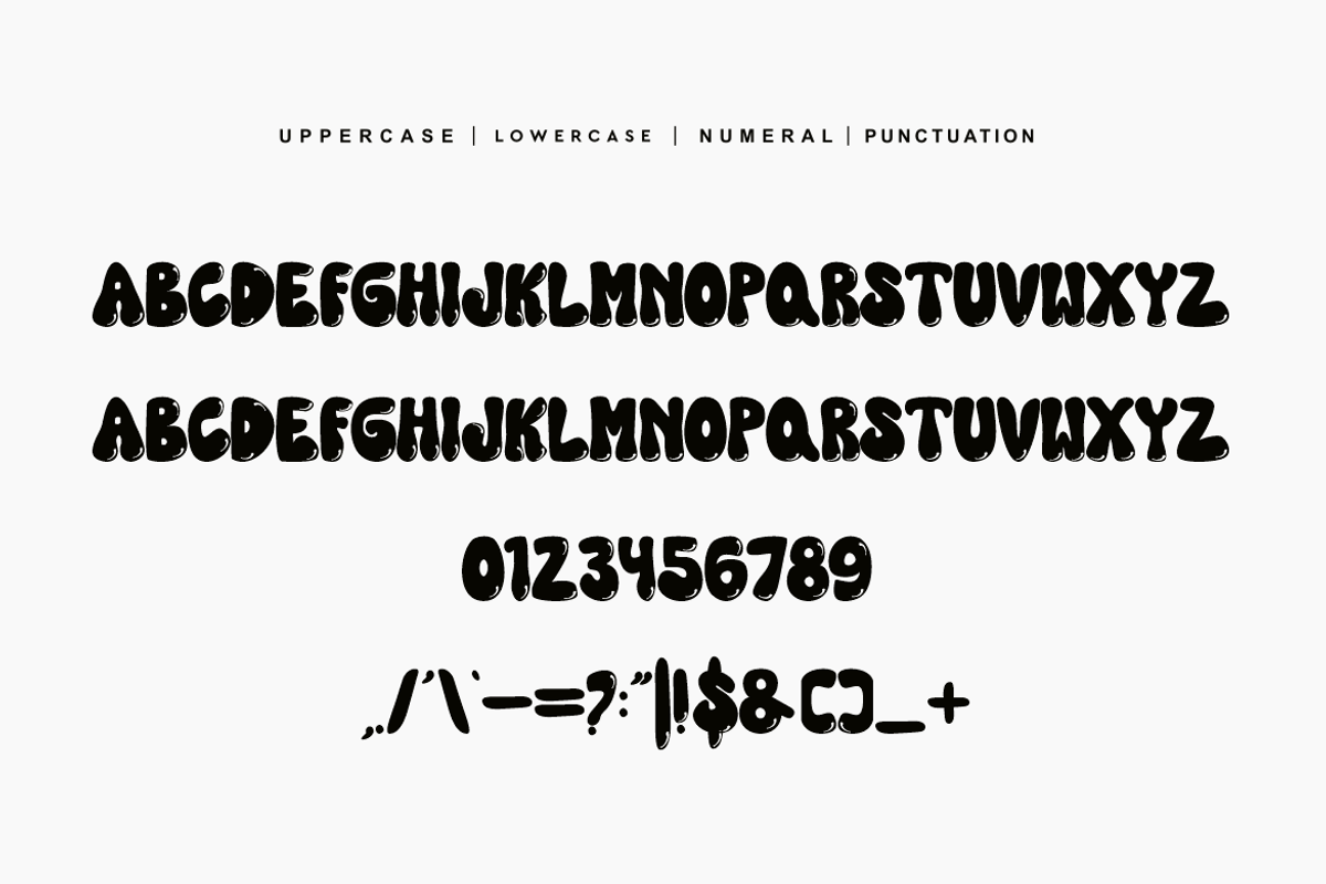Bread Manisan - Groovy & Food Font, a Handwritten Font by QR Design Studio (Photo 6 of 7)