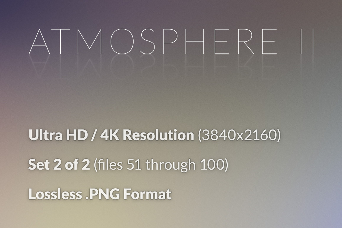 Atmosphere II - Pack 2 of 2