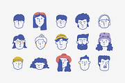 People like you. Faces icons, an Object Graphic by My.Ordinarty (Thumbnail 2 of 11)