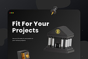 Fintech 3D Icons, an Object 3D Model by Azam Creative (Thumbnail 4 of 6)