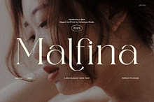 Malfina Elegant Serif Font