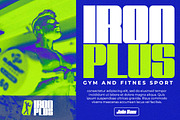 Gordi - Sport Display Font, a Sans Serif Font by Afkari Studio (Thumbnail 5 of 10)