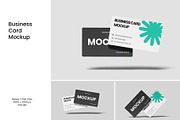 Business Card Mockup, an Advertising Mockup by Graphicbars (Thumbnail 1 of 4)