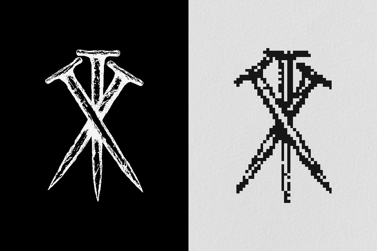 Dark Aesthetic Dithering Bundle, an Object Graphic by pixelbuddha.net (Photo 3 of 22)