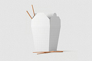 Noodle Box Mockup, a Product Mockup by zpackcreative (Thumbnail 3 of 4)
