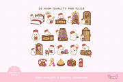 Cute Ghost Haunted Hotel Clipart, a Seasonal Illustration by Blumensdiary (Thumbnail 2 of 6)