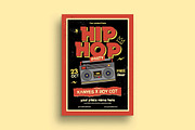 Hip Hop Party Flyer, a Flyer Template by megarez (Thumbnail 1 of 3)