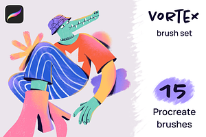 Vortex Procreate Brush Set