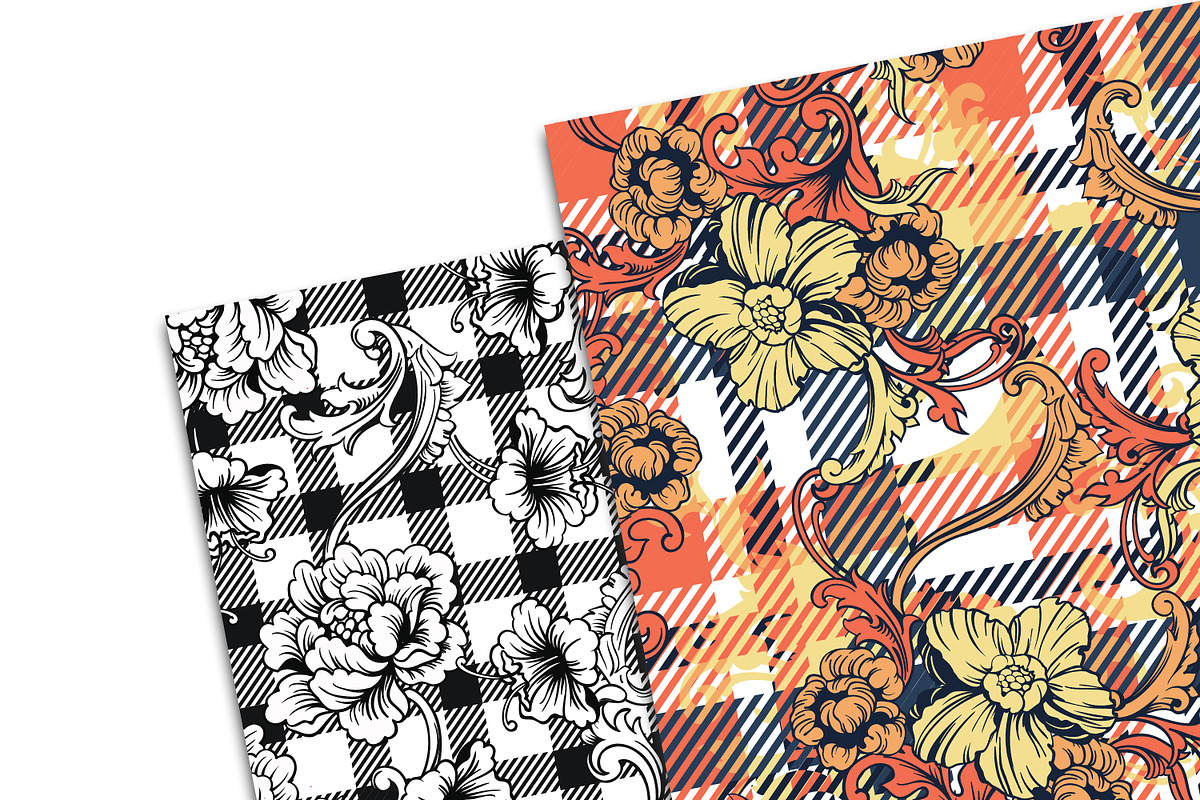 Eclectic fabric plaid pattern, a Pattern Graphic by Digital Studio (Photo 4 of 4)