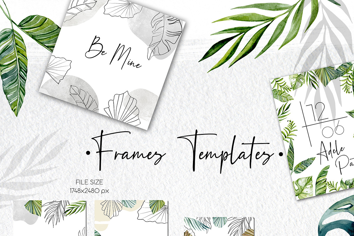-20% SALE Abstract Tropics, a Texture Illustration by S_ARTLOVE (Photo 6 of 8)