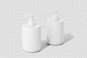 Cosmetic Pump Bottle Mockup, a Cups & Container Mockup by Akebareee (Thumbnail 2 of 3)