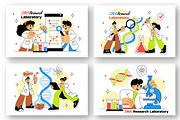 10 DNA Research Laboratory, a Healthcare Illustration by denayunebgt (Thumbnail 2 of 4)