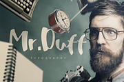 Mr. Duff Typeface, a Script Font by SmartDesigns (Thumbnail 1 of 5)