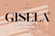 Gisela Serif Font, a Serif Font by Graphicxell (Thumbnail 1 of 10)