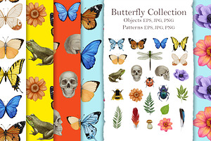 Butterfly Collection/Pattern Design