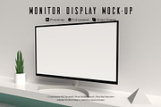 Monitor Display Mock-up #03, a Product Mockup by alexandeerco (Thumbnail 1 of 5)