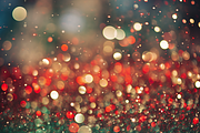 Christmas Bokeh Lights, a Background Graphic by Printable Treasure (Thumbnail 2 of 3)