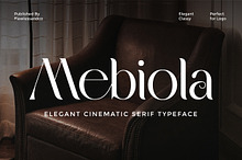 Mebiola – Elegant Cinematic Serif Fo
