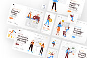 Stock and Finance Illustration Set, a Person Illustration by Vectors Market (Thumbnail 6 of 8)