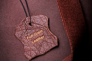 Leather Tag, a Business Photo by THP Creative