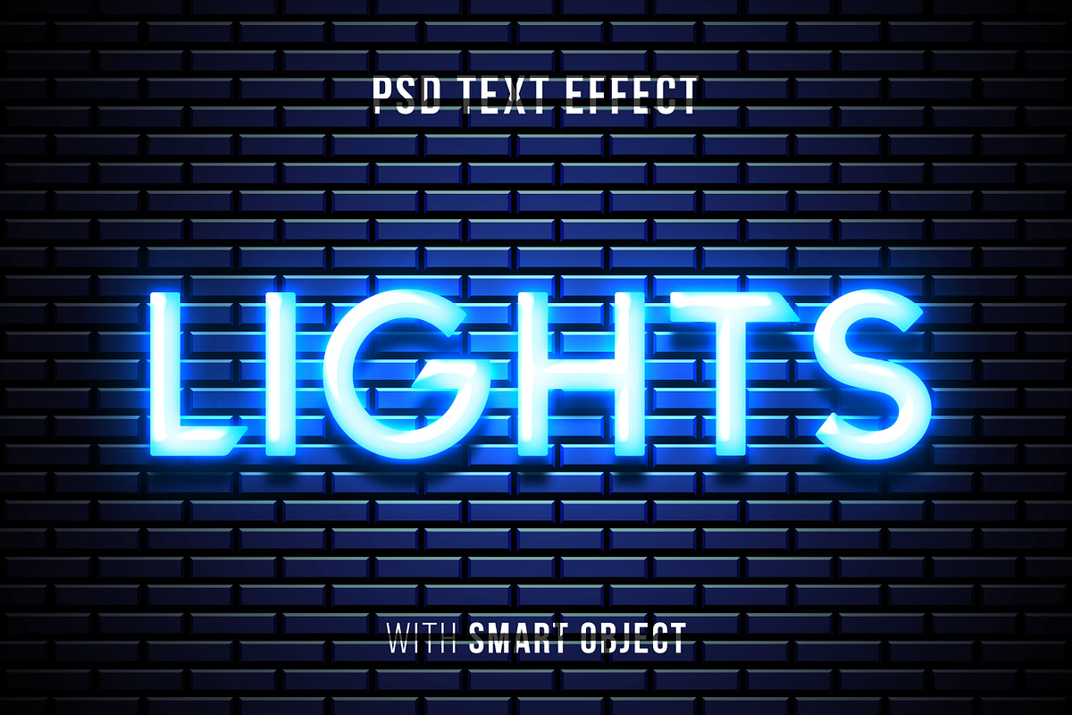 glow neon text effect bundle, a Layer Style Add-On by yokbisayok (Photo 2 of 5)