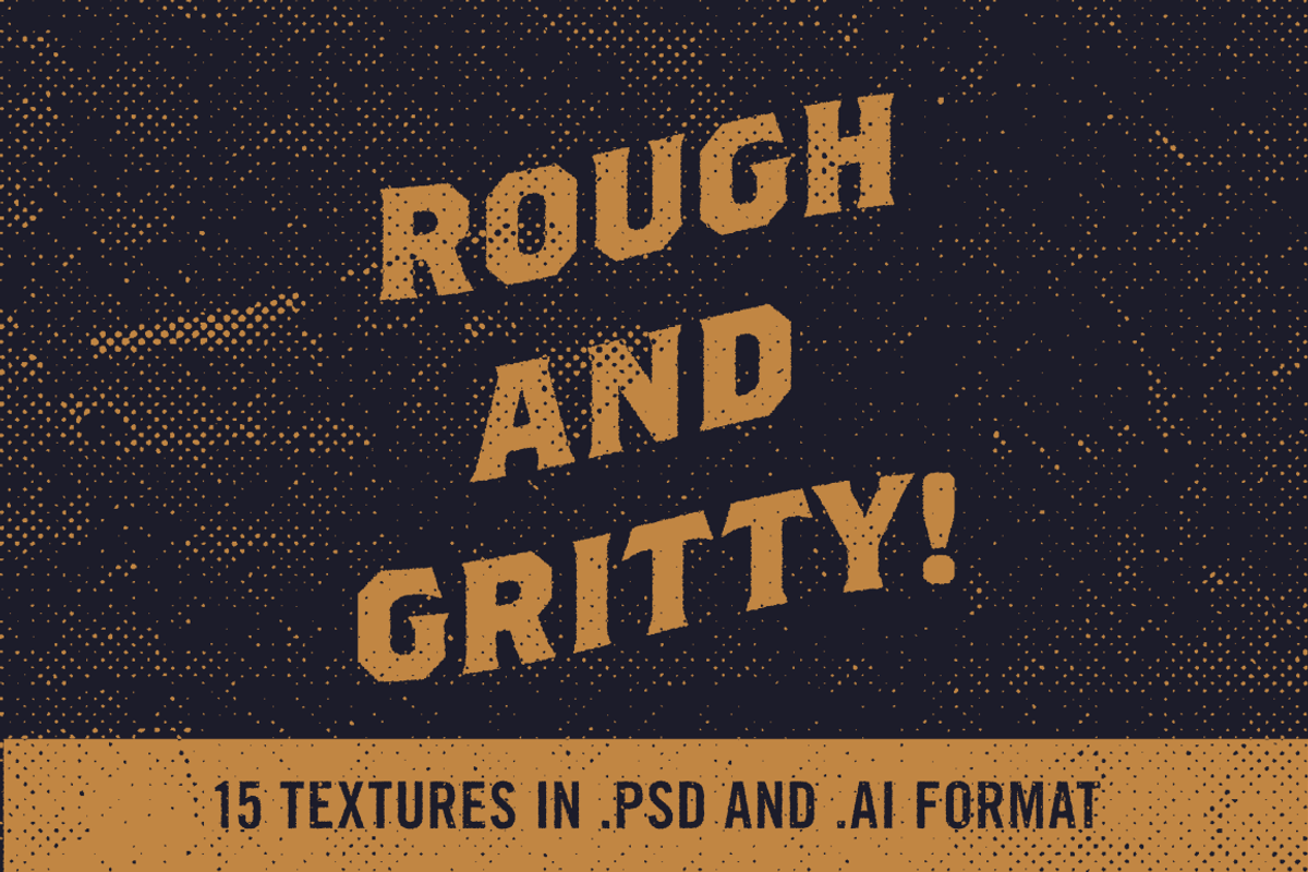 15 Vintage Paper Halftone Textures, a Texture Graphic by Scout Studio (Photo 3 of 5)
