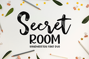Secret Room, a Script Font by Larin Type Co. (Thumbnail 1 of 9)