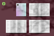Letter Publication System · Affinity, a Magazine Template by Sasha Lantukh (Thumbnail 1 of 11)
