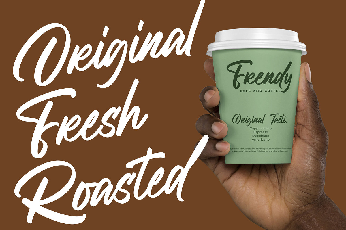 Febianty Modern Script Font, a Script Font by RantautypeStudio (Photo 11 of 16)