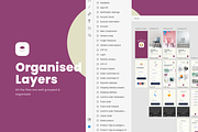 Solid Oak Furniture Adobe xd & Figma, an App Template by Nik Design (Thumbnail 3 of 10)