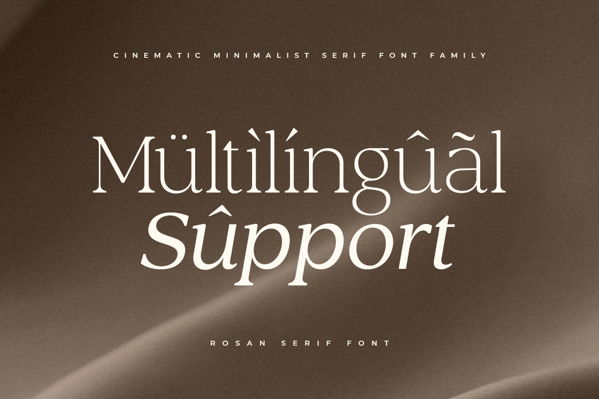 Rosan Serif - Cinematic Serif Font, a Serif Font by Hamz Studio (Photo 16 of 16)