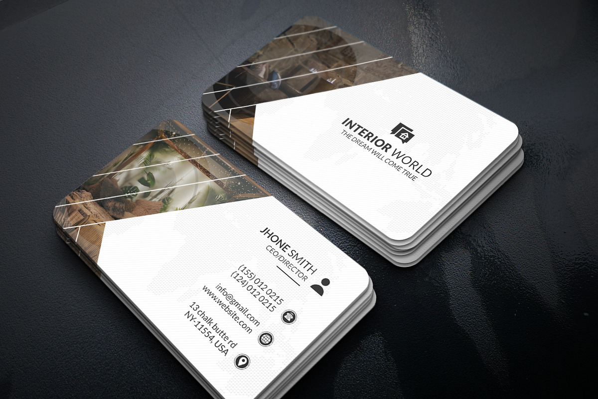 Interior Business Card, a Business Card Template by Helal Shop (Photo 3 of 4)
