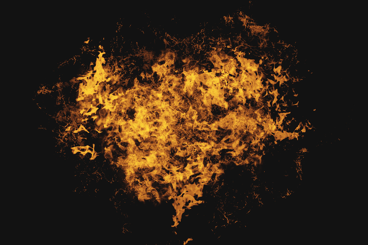 Fire Photoshop Brushes, a Brush Add-On by Freezerondigital (Photo 3 of 11)