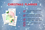 Editable Christmas Planner - Canva, a Templates & Theme by Adalin Shop (Thumbnail 10 of 12)