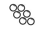 Bubble icon, an Outline Icon by Sumberpangan (Thumbnail 5 of 5)