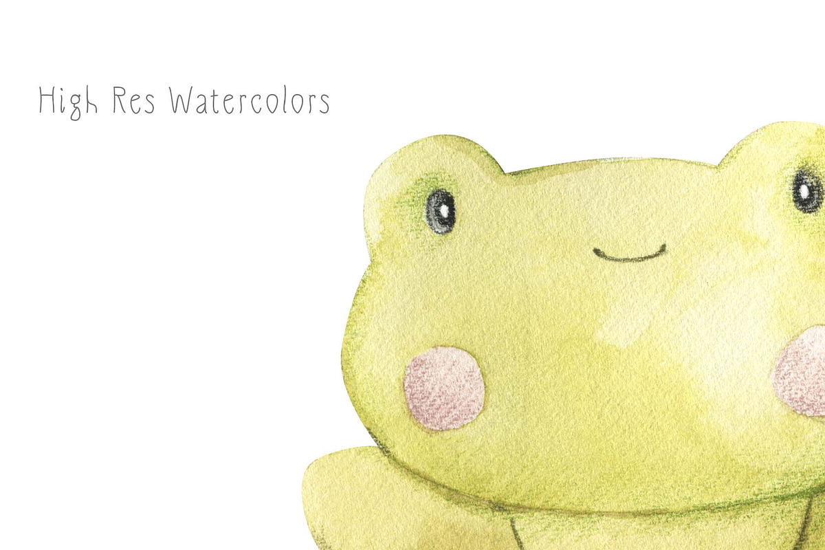 Noah's ark watercolor set, an Animal Illustration by Alesya Pytskaya (Photo 4 of 6)