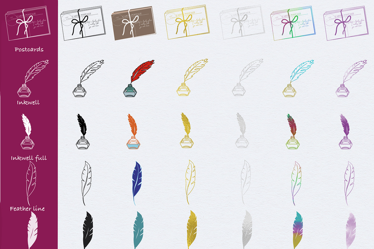 Procreate vintage feminine brushes, a Shape Add-On by Ducatum (Photo 6 of 10)