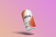 Soda Can Mockup, a Product Mockup by zuhraabdullah (Thumbnail 4 of 5)