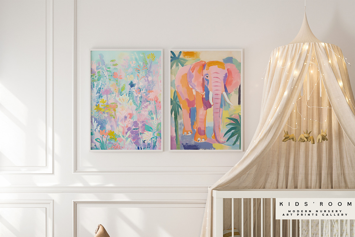 KIDS' ROOM PRINTS GALLERY, a Background Graphic by Lana Elanor (Photo 10 of 10)