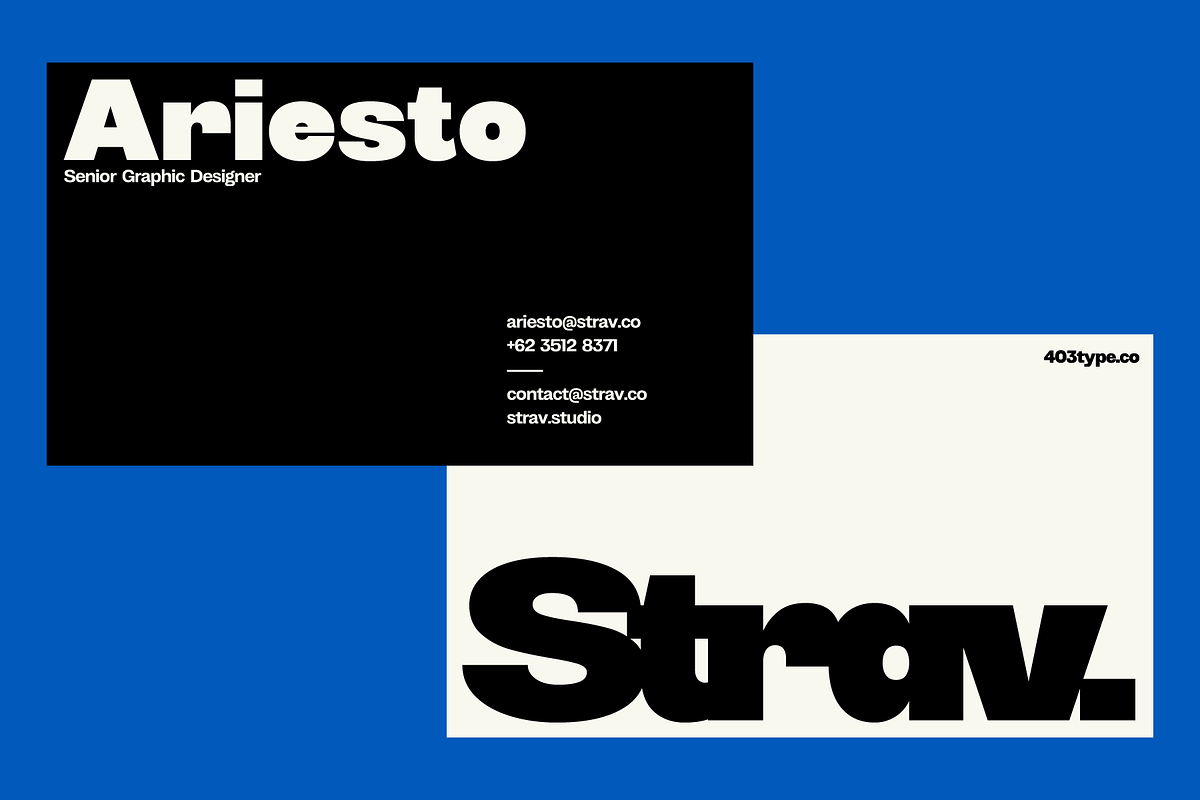 403 Glach Sans, a Sans Serif Font by 403 Type Foundry (Photo 14 of 15)