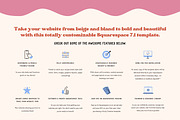 Squarespace template for creatives, a Squarespace Template by Kurly Creative (Thumbnail 11 of 11)