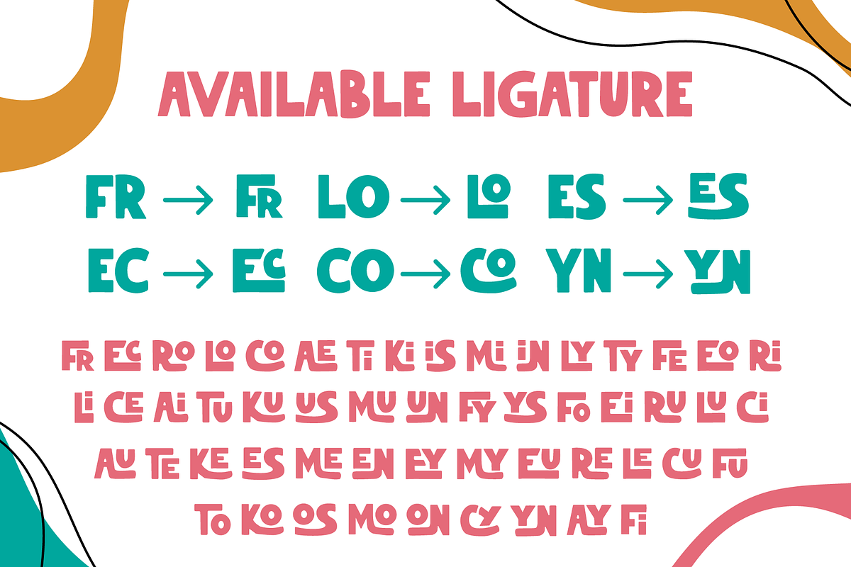 Kalifuna, a Sans Serif Font by Jetsmax® Studio (Photo 7 of 10)