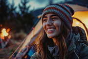 85 Camping holidays images, a Nature Photo by Handmadefont (Thumbnail 11 of 14)