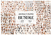 Abstract people bundle, a Person Illustration by Purple (Thumbnail 1 of 7)