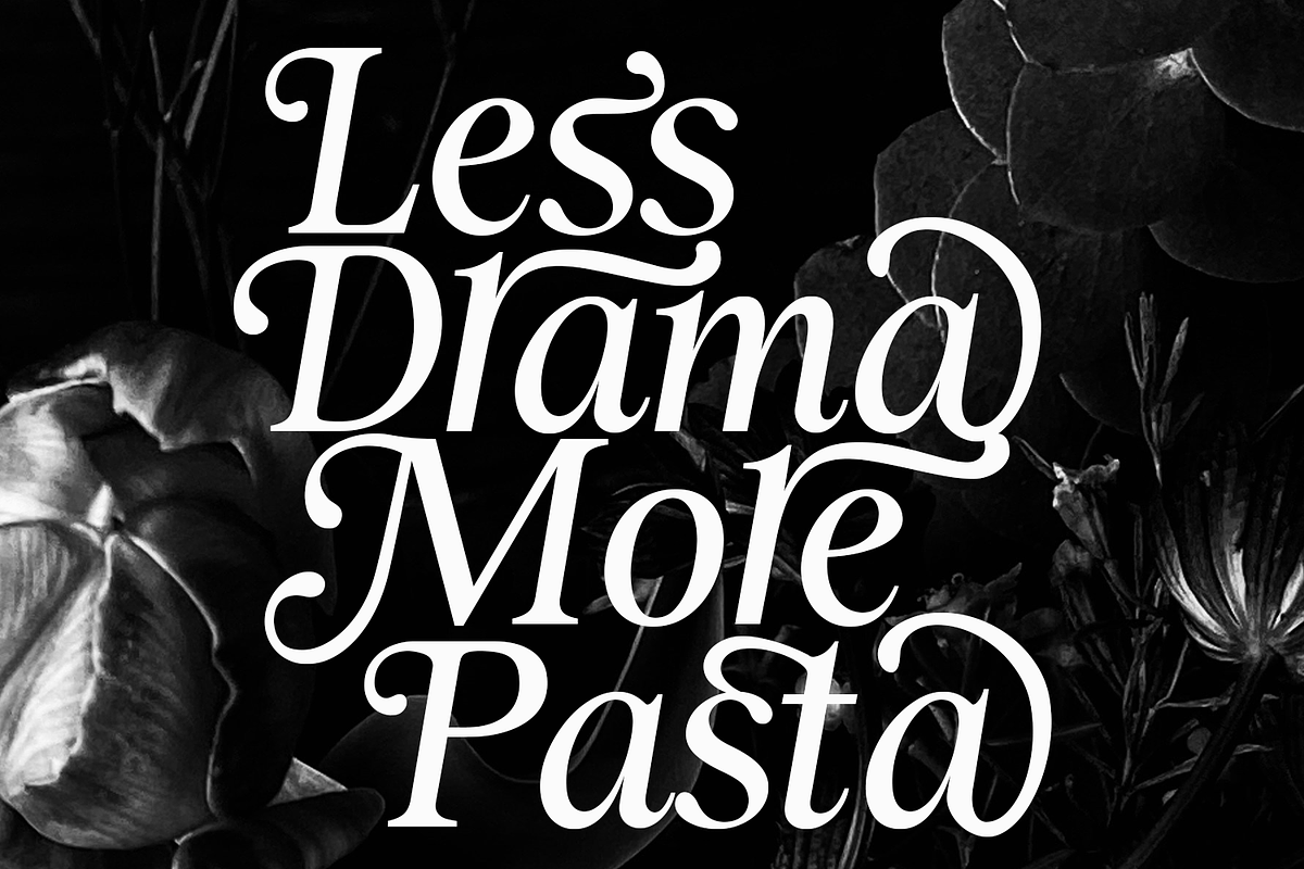 Zachariah Calligraphic Italic Serif, a Serif Font by Viswell (Photo 8 of 10)